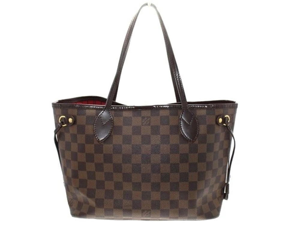 LOUIS VUITTON Neverfull Tote Bag Damier